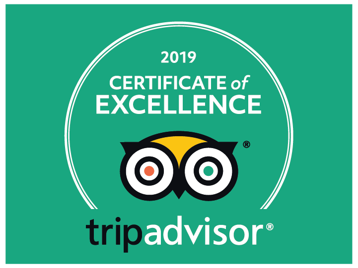 Trip Advisor Certificate of Excellence - Hotel Corfu Secret Winner 2019